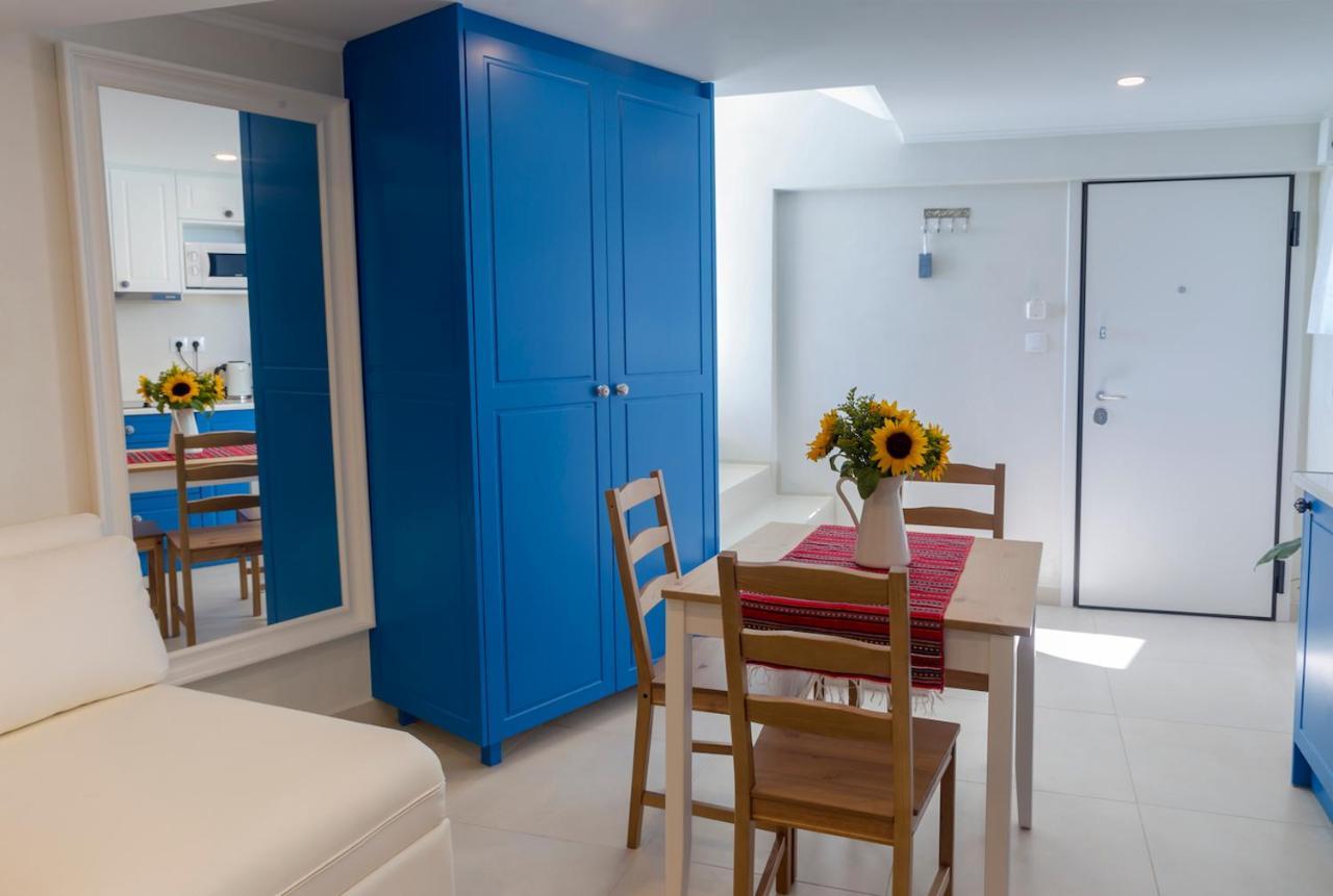Blue And White Apartment Vipgreece Aten Exteriör bild
